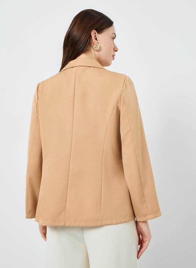 ستايلي بليزر كاجوال بأزرار أمامية - Image 5